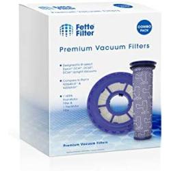Fette Filter Vacuum Filters HEPA Post Filter & Pre-Filters Compatible with Dyson DC41, DC65, DC66 Vacuum Cleaners, Compare to Part #920769-01 & #920640-01 (Pack of 1)