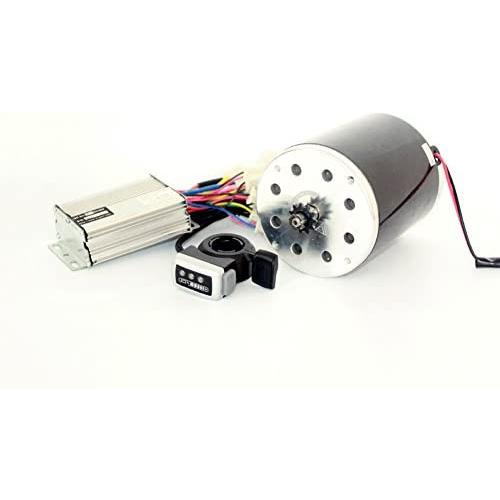L-faster 36V48V 800W Electric Brush DC Motor Kit Electric Scooter E300 Conversion Kit Electric Motorcycle MX650 Replacement Engine Update
