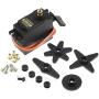 Moteur Servo 4 pièces MG995 Contrôle Angle 180 Engrenages Métalliques Moteur Servo à Couple Rapide Numérique 20kg pour Voiture Robotique, Bateau, Hélice RC Moteur Servo 4 pièces MG995 Contrôle Angle 180 Engrenages Métalliques Moteur Servo à Couple Rapide Numérique 20kg pour Voiture Robotique, Bateau, Hélice RC