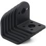 JIUWU 6pcs 25mm DC Gearbox Motor Bracket, Gear Reduction Motor Holder, High-hardness Metal Gear Motor Fixed Seat, Anti-rust Motor Mount Bracket
