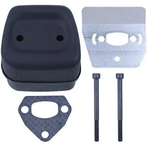 Exhaust Muffler Bolt Heat Shield Gasket Kit for HUSQVARNA 137 142 e 136 141 LE 41 36 545006044 Chainsaw Engine Motor Spare Parts