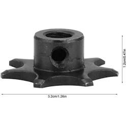Ita Nest 2PCS Agricultural Gear Wheel Power Engine Reversible Gear Wheel for Egg Turning Motor Incubator Accessories Farming Equipment