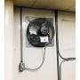 TPI Corporation CE14-DS Direct Drive Exhaust Fan, Shutter Mounted, Single Phase, 14