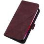 LEMAXELERS Wallet Case for Motor G Power 2022, Motor G Power 2022 Case Magnetic PU Leather Flip Case with Card Holders Kickstand Case Shockproof Protection Case for Motorola G Power 2022 Wine Red YB2