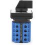 Szliyands Universal Rotary Changeover Switch LW26-20 550V 20A 3 Position 16 Terminal Universal Rotary cam selector Latch Switch