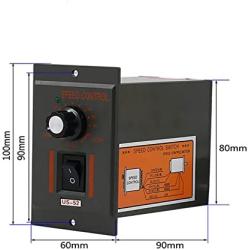 SUTK US52 400W Motor Speed Controller AC 220V 50/60Hz Motor Speed Pinpoint Regulator Controller Forward&Backward Motor Governor