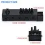 Power Seat Switch, 12451498 Front Right Passenger 8 Way Power Seat Control Adjustment Switch Fit for 2007-2013 GMC Sierra Yukon Chevrolet Avalanche Silverado Suburban Buick Lacrosse Cadillac CTS DTS