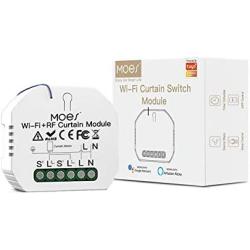 WiFi RF Smart Curtain Switch Module for Electric Roller Shutter Motor Tuya Wireless Remote Control Work with Alexa Google Home