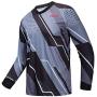 JPOJPO Downhill Cycling Jersey Mens Racing Jersey Long Sleeve MTB Bicycle Clothing Bike Shirt Motorcycle S-4XL