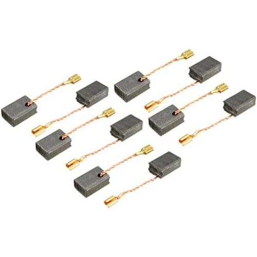 uxcell Carbon Brushes,for Electric Motor,14mmx9mmx6mm,Power Tool,Polisher,Replacement Repair Part 10pcs