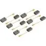 uxcell Carbon Brushes,for Electric Motor,14mmx9mmx6mm,Power Tool,Polisher,Replacement Repair Part 10pcs