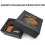yifengdongli 120A Brushless Sensored ESC Support Sensor Sensorless Brushless Motor for 1:10 1:12 RC Car Orange, 40x30x35