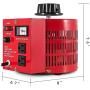 Transformateur Auto Variable 2000VA - Variac 110V Input à 0-130V AC Output pour Industries & Équipements Transformateur Auto Variable 2000VA - Variac 110V Input à 0-130V AC Output pour Industries & Équipements