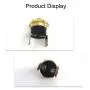Fielect KSD301 Thermostat Temperature Control Switch,Adjust Snap Disc Temperature Switch 100°C Copper M4 Normally Closed 1 Pcs