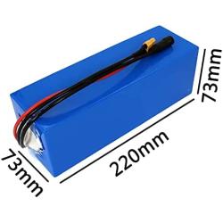 Wnicek 36V 15AH Lithium-ion Battery Pack 15000mAh E-Bike Battery Fit for 200W 250W 350W 500W 750W Motor with 42V Charger for Electric Tricycles Electric Scooters Electric Wheelchairs