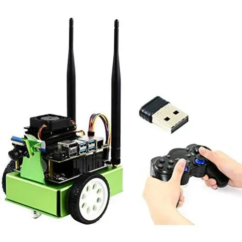 Accessoires Kit JetBot AI Compatible avec les Développeur Kits Jetson Nano A02 & B01, pour Construire le Robot JetBot AI Intelligent (Ne Supporte Pas Jetson Nano 2GB) Accessoires Kit JetBot AI Compatible avec les Développeur Kits Jetson Nano A02 & B01, pour Construire le Robot JetBot AI Intelligent (Ne Supporte Pas Jetson Nano 2GB)