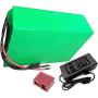 Jieoto 36V 30Ah Electric Bicycle Lithium Battery, E-Bike Lithium Battery Pack with BMS and Charger, for 350W 500W 800W Electric Bicycle/Scooter Motor