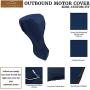 Couverture Robuste pour Moteur Externe SavvyCraft, 600D Polyester Imperméable – Adaptée aux Moteurs jusqu’à 250 CV – Couleur Marine Couverture Robuste pour Moteur Externe SavvyCraft, 600D Polyester Imperméable – Adaptée aux Moteurs jusqu’à 250 CV – Couleur Marine