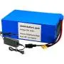 Wnicek 36V 20AH E-Bike Li Battery Pack 20000mAh 10S 6P Lithium-ion Battery with 42V Charger Electric Bicycle Battery Suitable for 650W 500W 350W 250W 200W Motor