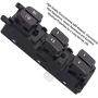 AiYiGu Power Main Window Switch Master Control Compatible with 2009 2010 Hyundai Sonata Door Lock Button Controller Front Left Driver Side Replacement OEM 93570-3K600 935703K600 641-51097L