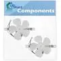 2-Pack 97012248 Range Hood Fan Motor Replacement for Kenmore & Broan Range Hood - Compatible with Part Number S97012248, AP4527731, 1172615, 97005161, 97011218, 97012248, 97012248A, 97012248B