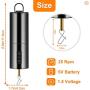 4 Pack Wind Spinner Motor Hanging Display Motor Battery Operated 20 RPM Rotating Motor Multi-Purposes for Wind Spinner Mobile Yard Decor Hanging Ornament Outdoor Sculptures-Medium Speed (4 Pcs Black)