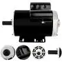 5HP Air Compressor Motor Single Phase Electric Motor 3450RPM 208V-230V 7/8