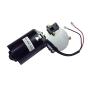 AZSSMUK DC Permanent Magnet Carbon Brush Garage Door Gear Motor Reversible Power 30W (12V, Left Screw-Thread Shaft, 50RPM)