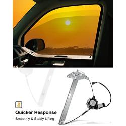A-Premium Power Window Regulator with Motor Replacement for Chevrolet Impala 2006-2013 Impala Limited 2014-2016 Front Left Driver Side