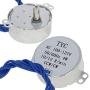 Jutagoss Synchronous Motor,TYC-50 Double Flat Shaft Direction CW/CCW, 4 Watt AC 110V 10-12 RMP, 2 Pcs