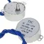 Jutagoss Synchronous Motor,TYC-50 Double Flat Shaft Direction CW/CCW, 4 Watt AC 110V 10-12 RMP, 2 Pcs