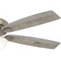 Minka-Aire F552L-BNK Watt 60 Inch LED Energy Star Rated Ceiling Fan with DC Motor and 4 Speed Pull Chain in Burnished Nickel Finish