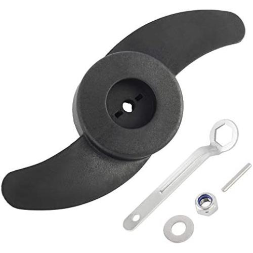 NovelBee 2 Blade Electric Trolling Motor Outboard Propeller,Power Prop Kit