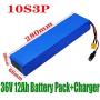 Wnicek Electric Bike Battery 36V 12Ah E-Bike Li-ion Battery Pack 12000mAh Rechargeable Battery Fit ?for 200W-750W Motor for Electric Scooters Electric Tools Tricycles Solar Energy with Charger