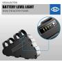 HJGHY Triangle Ebike Battery 52V 20Ah Electric Bicycle Lithium Ion Battery Pack with LED Battery Level Indicator and Charger for 200W 500W 750W 1000W Electric Bike Motors