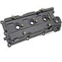 Engine Valve Cover Set with Bolts & Oil Cap & Gaskets & Spark Plug Tube Seals & PCV Valve Compatible with 2002-2007 Nissan Altima Maxima Murano Quest Infiniti I35 VQ35DE V6 3.5L Part# 264-984 265-985