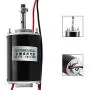 YaeGarden 12V 30W High Speed CW/CCW Permanent Magnet DC Motor Electric Micro Speed Reduction Geared Motor For DIY Generator (DC 12V 3000RPM)