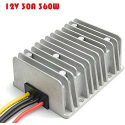 MGGi DC Converter Regulator 36V 48V Step Down to 12V 30A 360W, Waterproof Big-Size Voltage Reducer, High-Power DC/DC Power Supply Module Buck Transformer, for Golf Cart, forklifts, Car