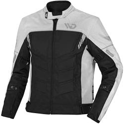 WD Motorsports Vegas 1.0 Textile Motorcycle Jacket – All-Season Men’s Biker Jacket with CE Approved Armors – Soft and Comfortable Motorcycle Protective Jacket with Width Adjustment and Air Vent Zipper