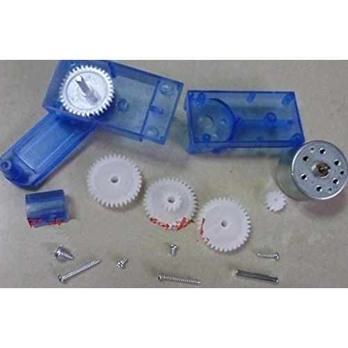 Vehicles-OCS 1PC Blue Hand-cranked Generator 3-3.5V Micro Motor Science and Education Toys Handmade Power Generator Parts for RC Model