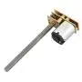 DC 6V 12V Gear Motor 1024GA20 Thread Flip N20 Gear Motor M4 x 55mm Shaft(6V 1000RPM)