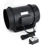 LRXDL 8 Inch Motor Ventilation Exhaust Fan Air Vent Duct Fan Adjustable Speed Controller 200mm Window Fan