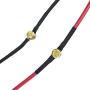 Annurssy Trolling Motor Extension Cable Battery Cable 8 AWG (5 ft), Red & Black
