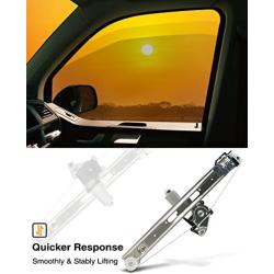 A-Premium Power Window Regulator with Motor Compatible with BMW E46 323i 325i 325xi 330i 330xi 1999-2005 Rear Left Driver Side