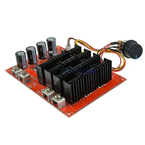 DC 10-50V 60A Motor Speed Controller Control PWM HHO RC Switch Extension Cord 12V 24V 48V 3000W 10V-50V Module