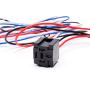 Atublan Engine Electric Cooling Radiator Fan Thermostat Temperature Switch Relay Kit,175-185 Degree Temp Sensor Atublan Temperature Switch 40 Amp Sensor Relay kit