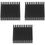 3D Printer Aluminum Heatsink Cooling Radiator, Compatible with NEMA 17 42 Stepper Motor Black