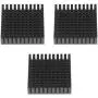 3D Printer Aluminum Heatsink Cooling Radiator, Compatible with NEMA 17 42 Stepper Motor Black