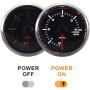 Tachoélectrocompteur Universel 6000 TR/min – Black Dial – Chrome Bezel – Pour Alternateur Diesel Voiture & Camion – Écran Blanc et Jaune LED – 52mm (2-1/16”) Tachoélectrocompteur Universel 6000 TR/min – Black Dial – Chrome Bezel – Pour Alternateur Diesel Voiture & Camion – Écran Blanc et Jaune LED – 52mm (2-1/16”)