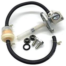 VRWEARE Fuel Petcock Valve Gas Oil Fuel Filter 16950-GCF-671 Compatible With Honda XR CRF 50 70 80 100 CRF150 230F